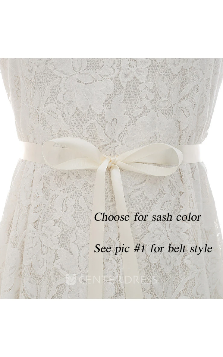 Simple Beaded Belt with Rhinestones