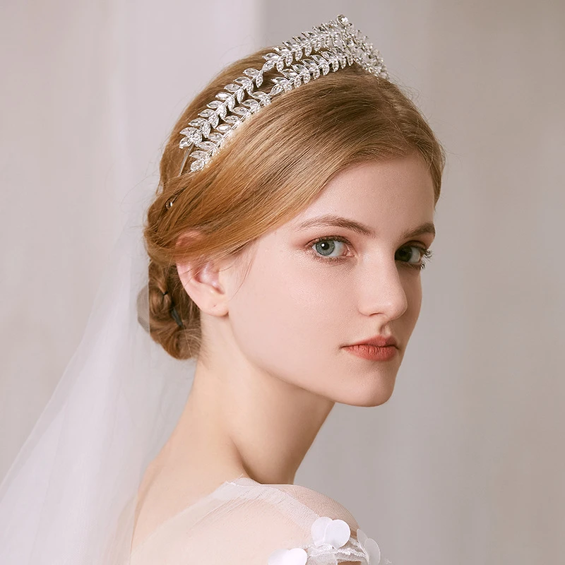 Royal Princess Rhinestone Bridal Crown