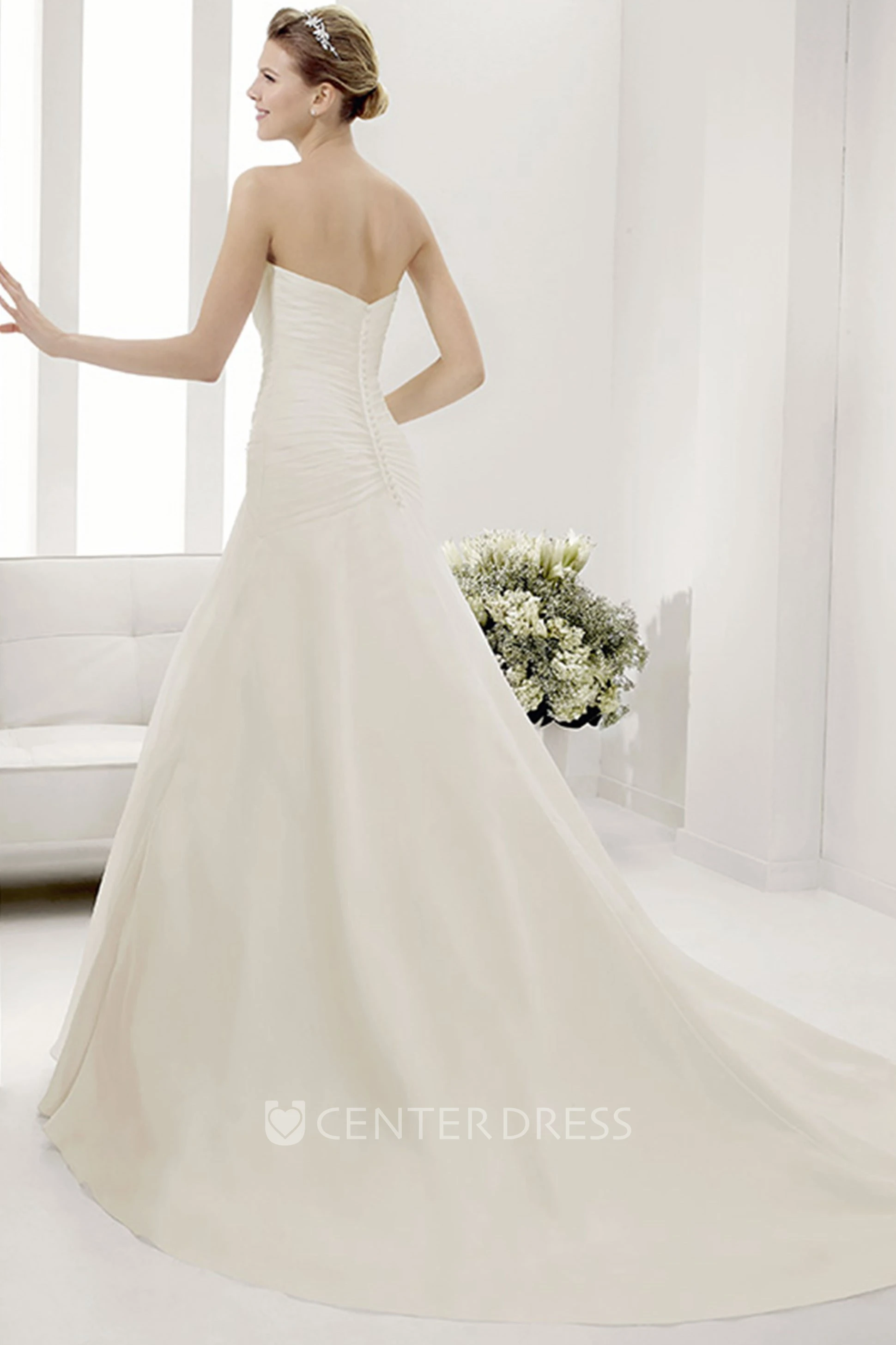 Sweetheart Mermaid Taffeta Bridal Gown With Removable Lace High-Neck Top