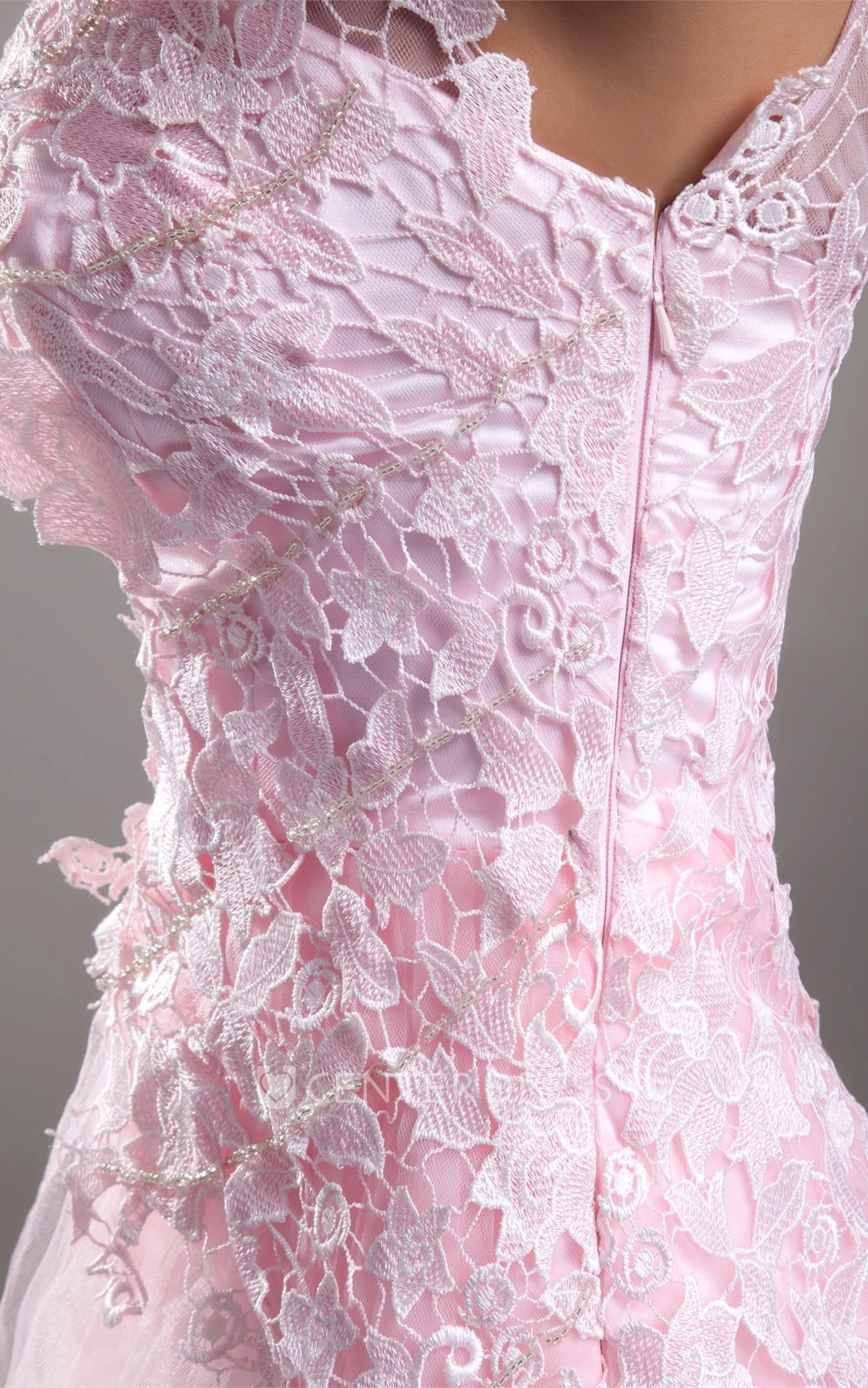 Noble Appliqued Mini One Shoulder a Line Sleeveless Special Occasion Dresses