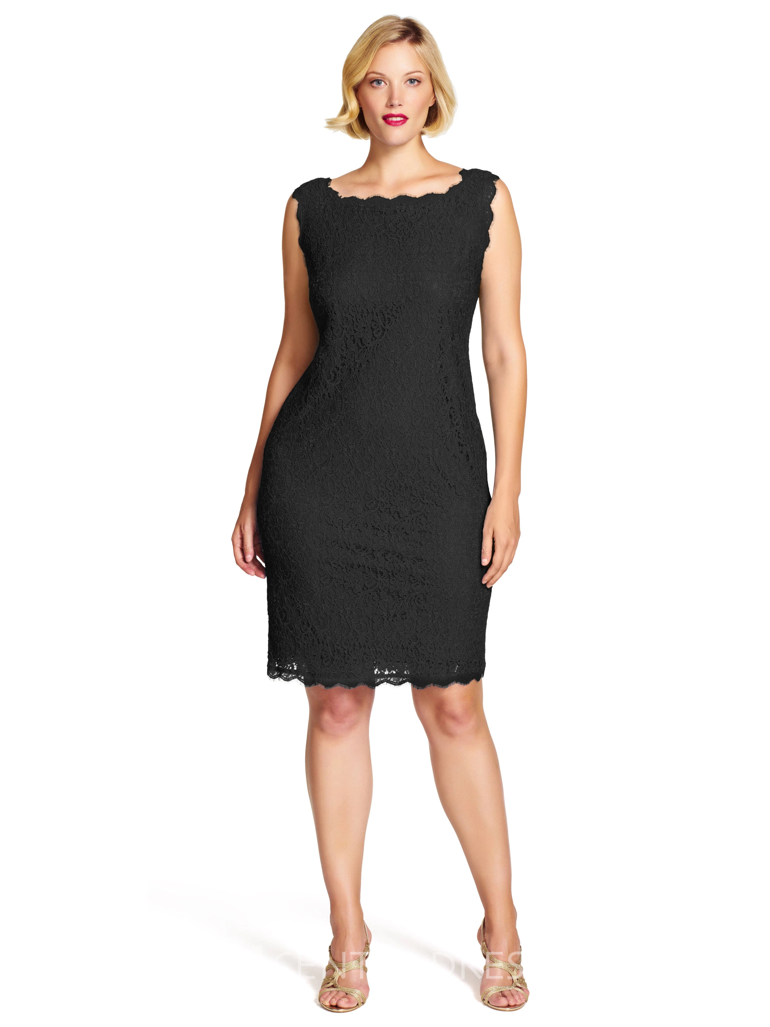 Mermaid Mini Cap Sleeve Bateau Neck Lace Plus Size Bridesmaid Dress