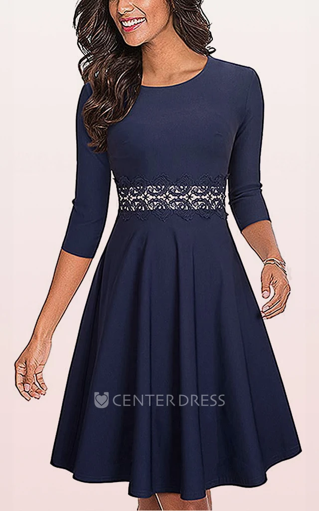 A Line Sleeveless Spandex Modest Elegant Zipper Dress with Appliques and Sash