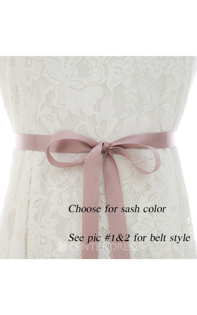 Simple Beaded Belt with Rhinestones