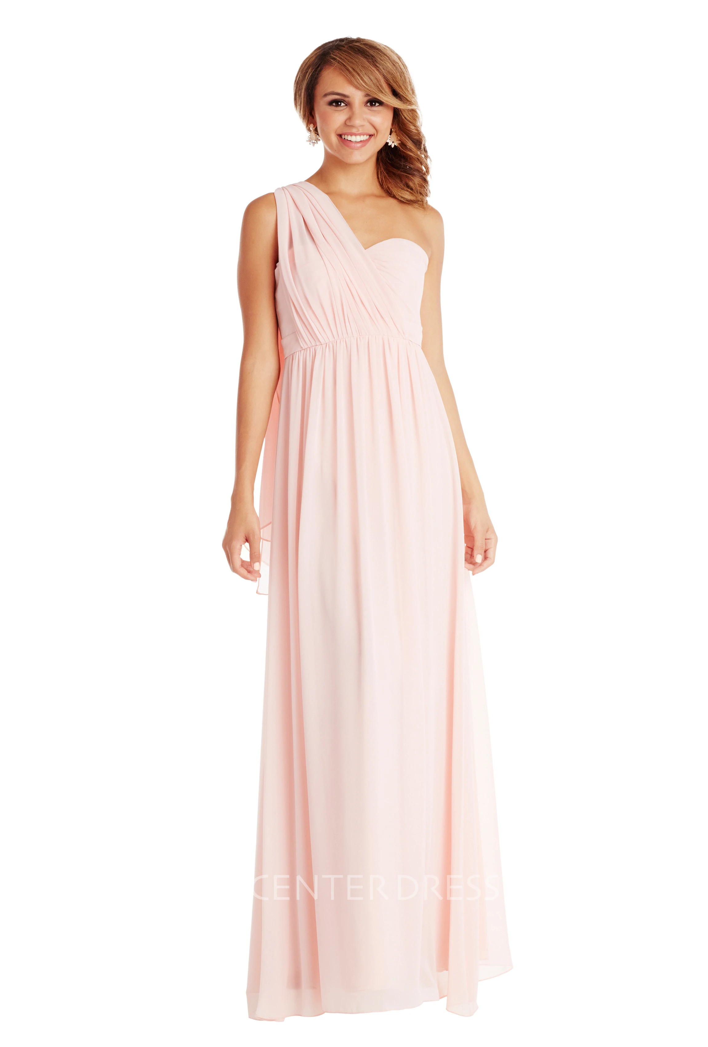 Sleeveless Sweetheart Ruched Chiffon Muti-Color Convertible Bridesmaid Dress With Pleats