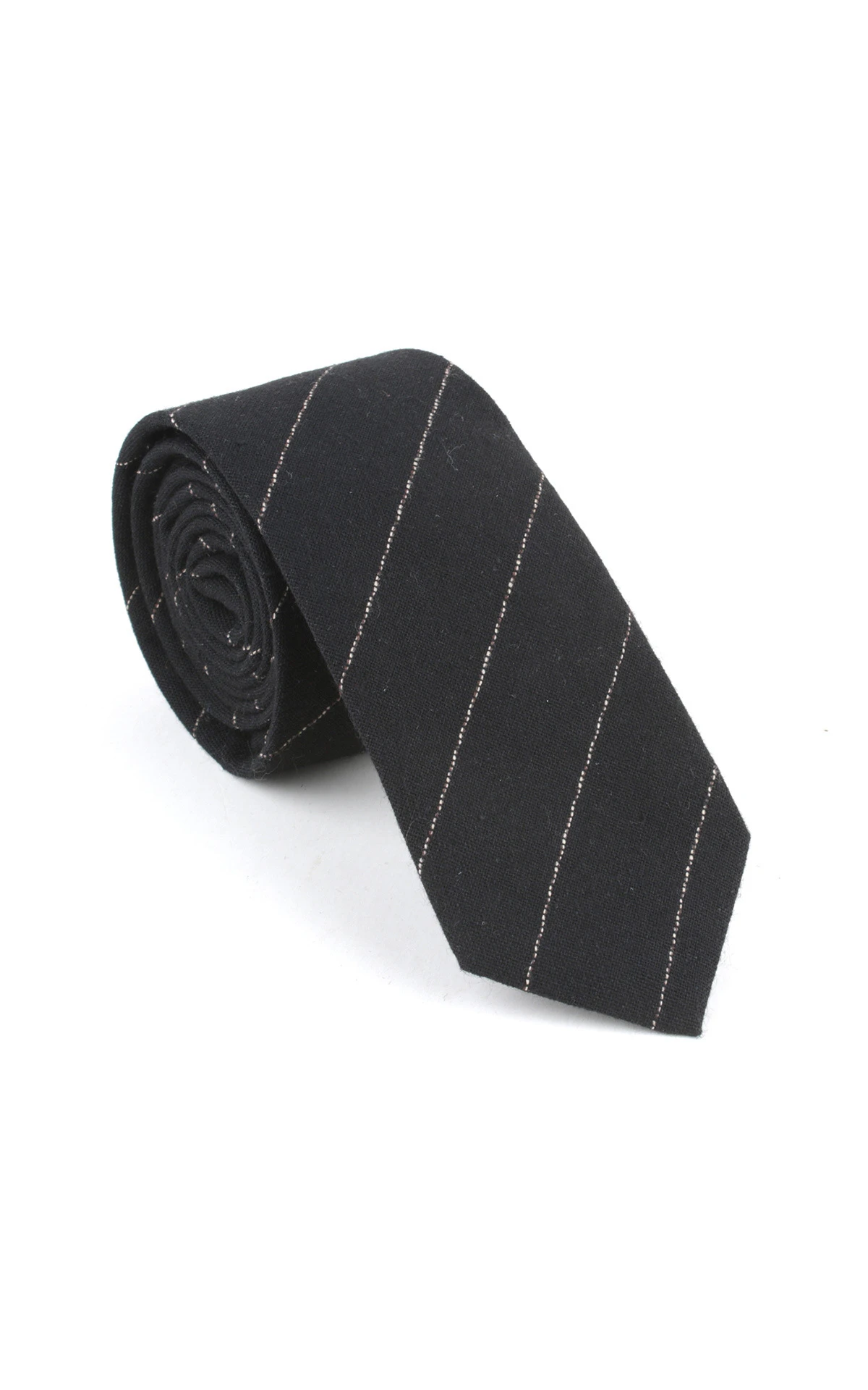 Plain Cotton Skinny Tie-8 Color Options