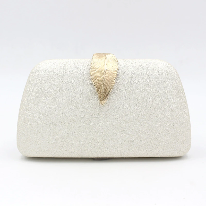 Square Shaped Chic Leather Handbag