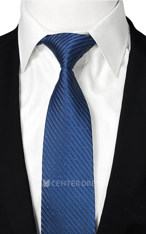 Striped Satin Wide Tie-12 Color Options
