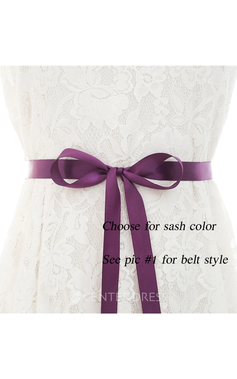 Bridal Rhinestone Appliqued Belt