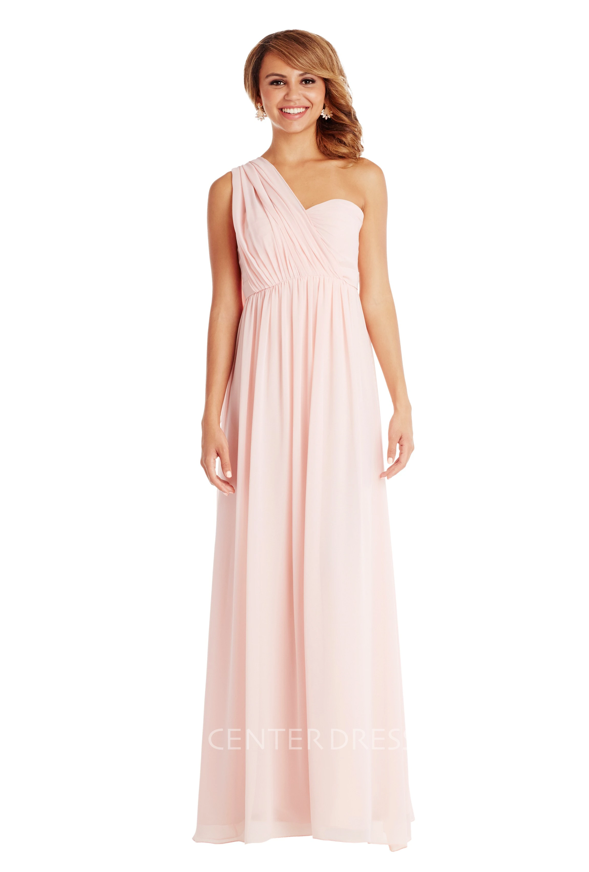 Sleeveless Sweetheart Ruched Chiffon Muti-Color Convertible Bridesmaid Dress With Pleats