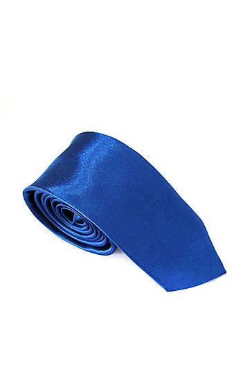 Plain Satin Skinny Tie-16 Color Options