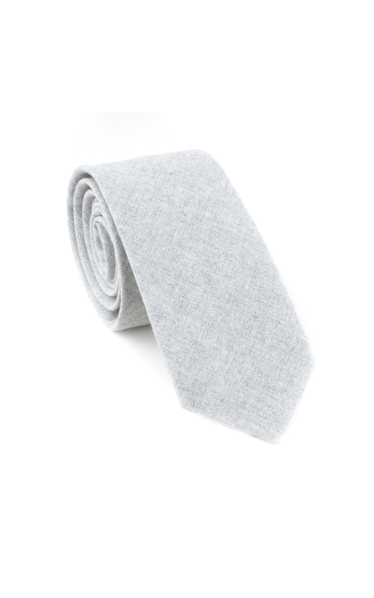 Plain Cotton Skinny Tie-8 Color Options