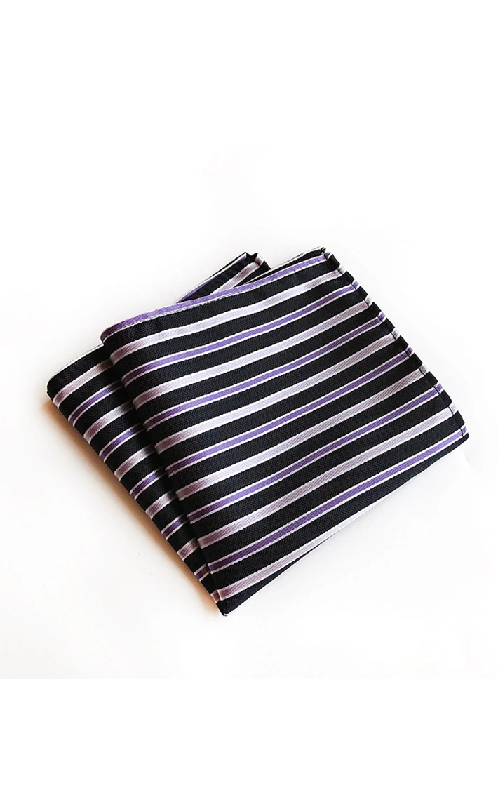 Striped Printing Pocket Square-11 Color Options