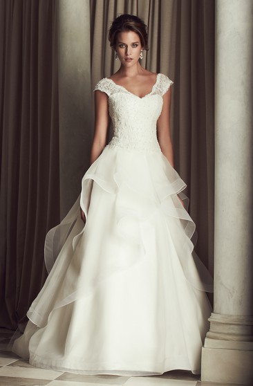 vintage style wedding dress for big bust