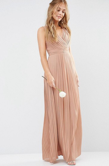 bridesmaid dresses tan