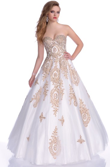 white gown cheap
