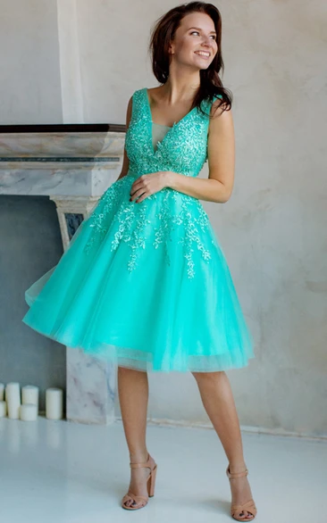 Turquoise blue shop cocktail dress