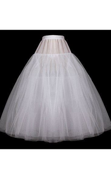 Super Large And Non-bone 2-layer Net Wedding Skirt Petticoat