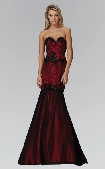Red And Black Prom Dresses | Black And ...