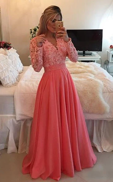 GWAABD Flattering Dresses to Hide Tummy Women Long Sleeve Prom