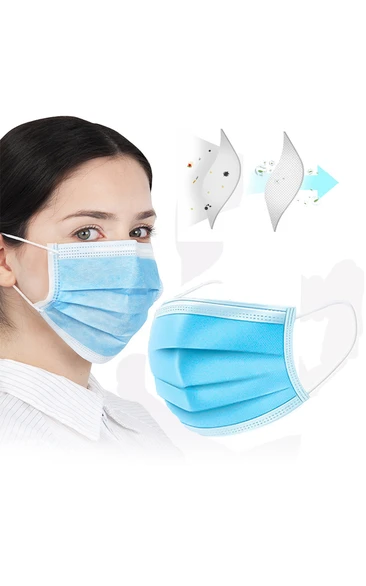 Disposable Surgical Mask (3 Layers)