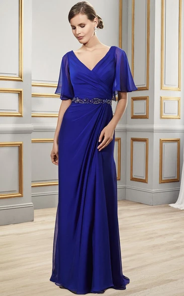 Royal blue gown for principal hot sale sponsor