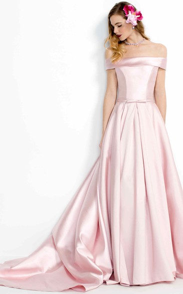 Baby pink clearance prom dresses 2018