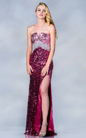 Cecily Brown Prom Dress Beaded