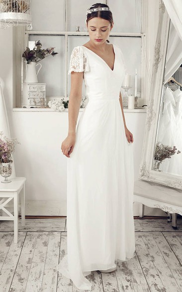 Poet Sleeve Wedding Dress