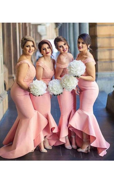 Ugly Pink Bridesmaid Dresses