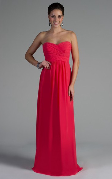 raspberry bridesmaid dress