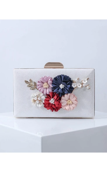 Charming Floral Clutch