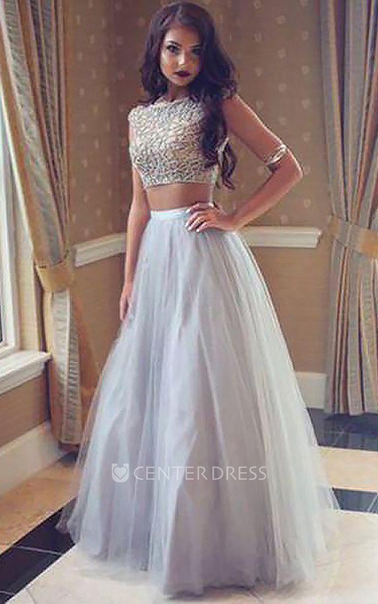 Two piece tulle clearance dress