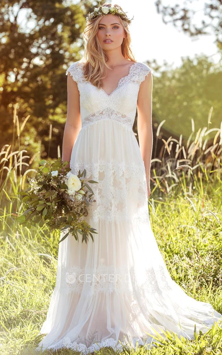 Bridal shops cap sleeves