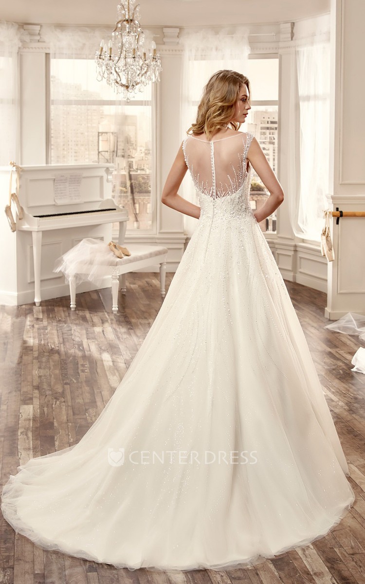 Tulle 2024 skirt train