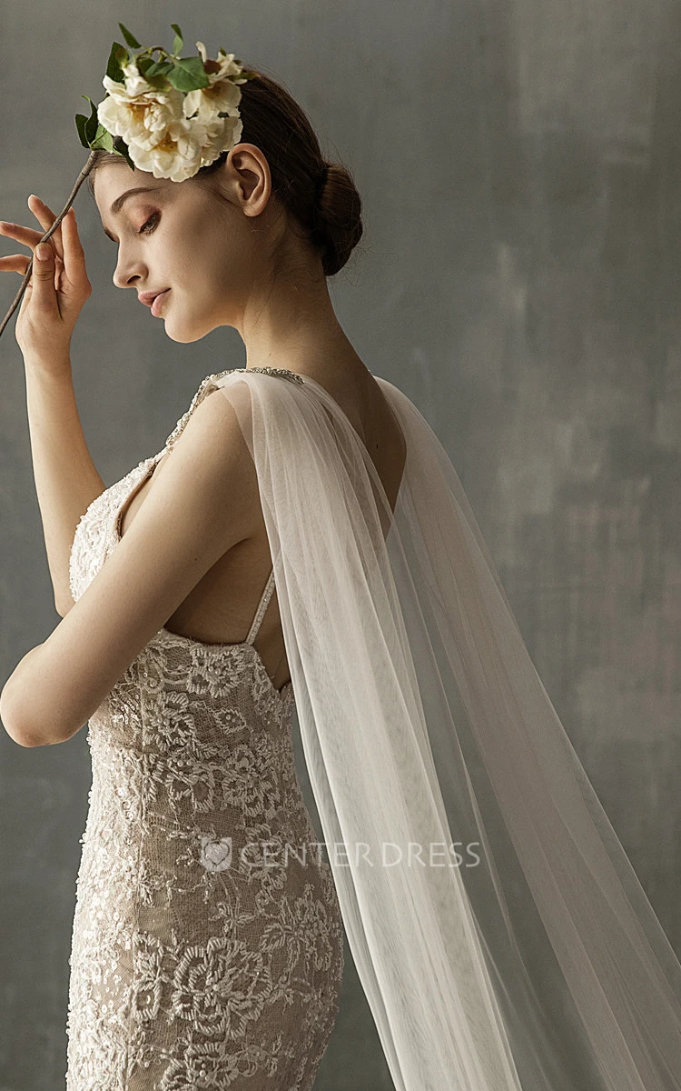 Ethereal Tulle Cathedral Wedding Veil