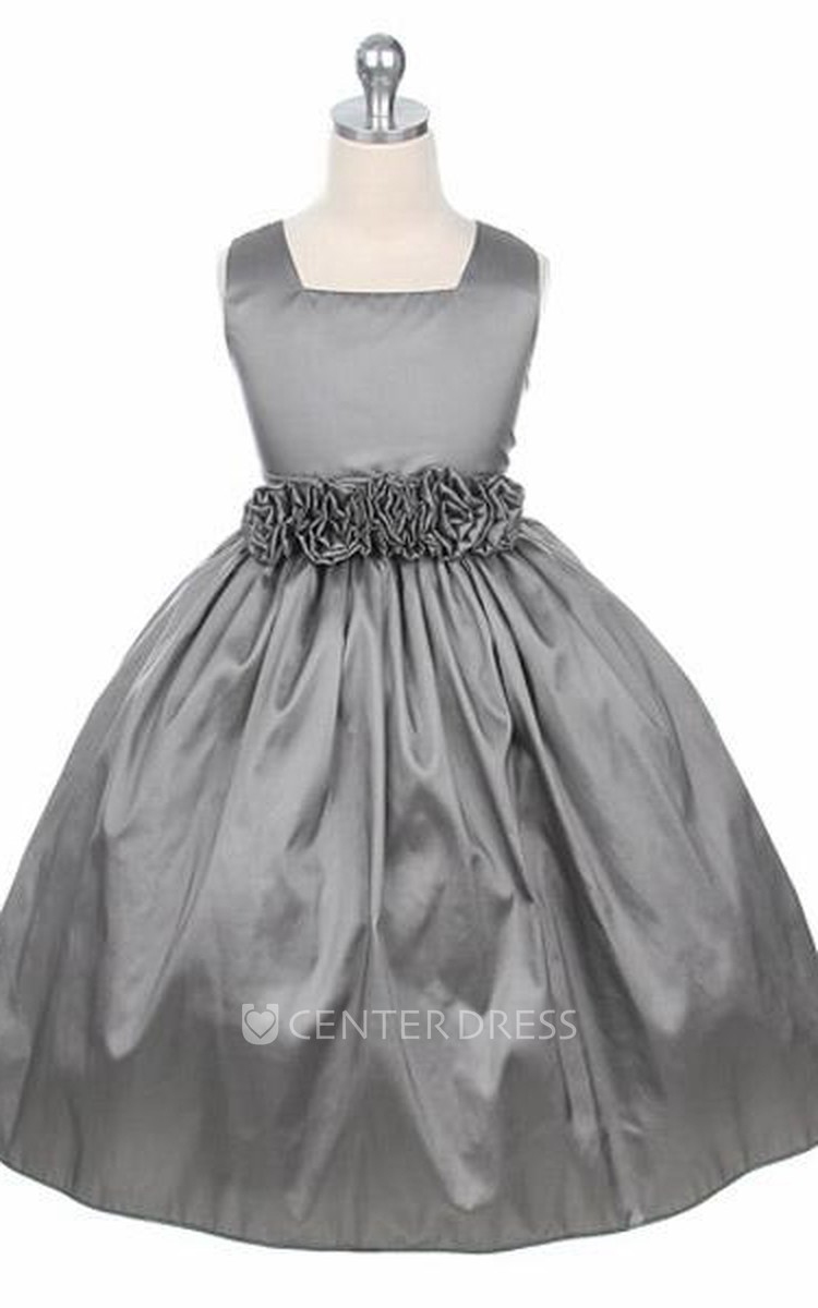 Taffeta Flower Girl Sash