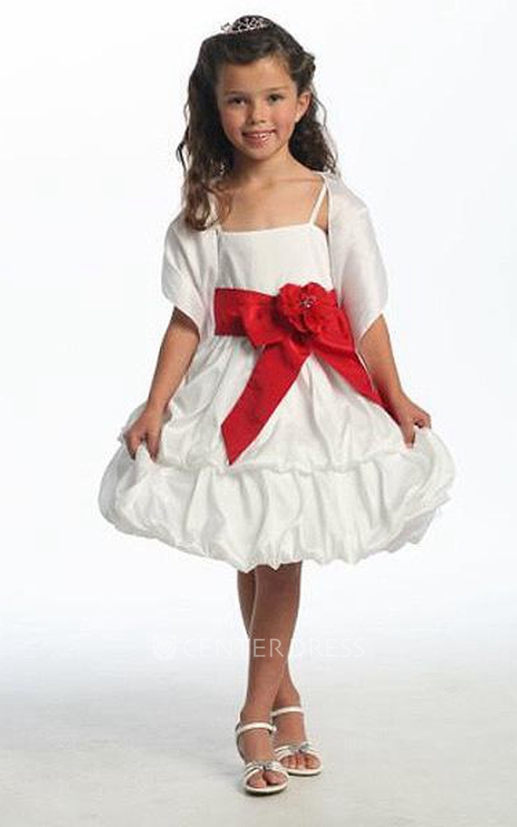 Taffeta Flower Girl Sash