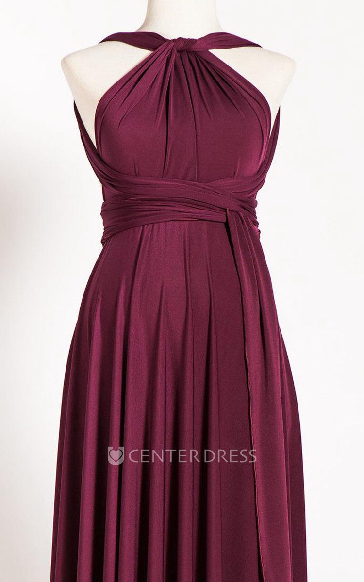 Infinity shop dress marsala