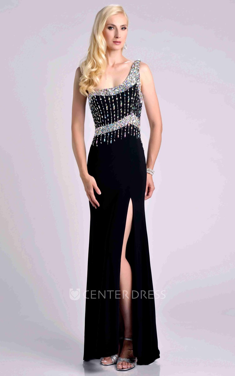 Crystal Top Prom Dress