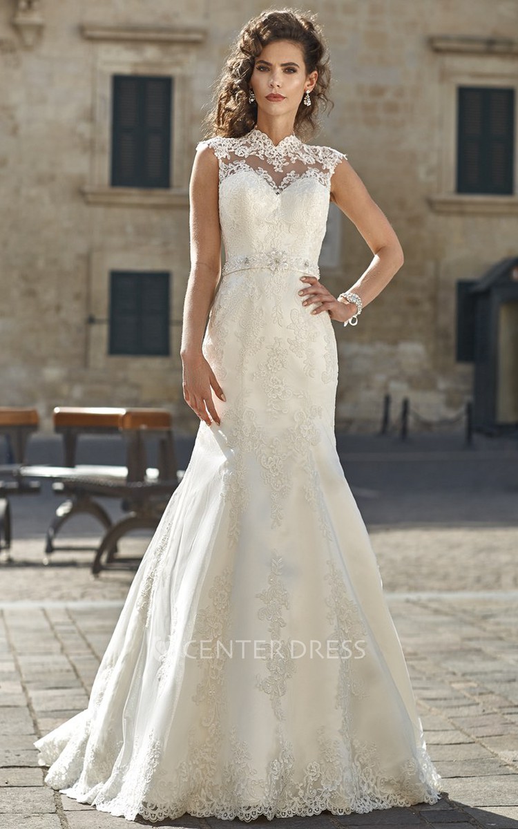 High Waisted Wedding Dresses