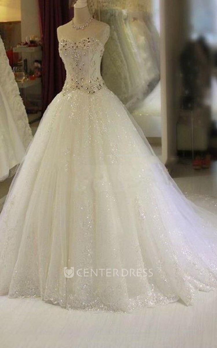 Blinged Out Wedding Dresses