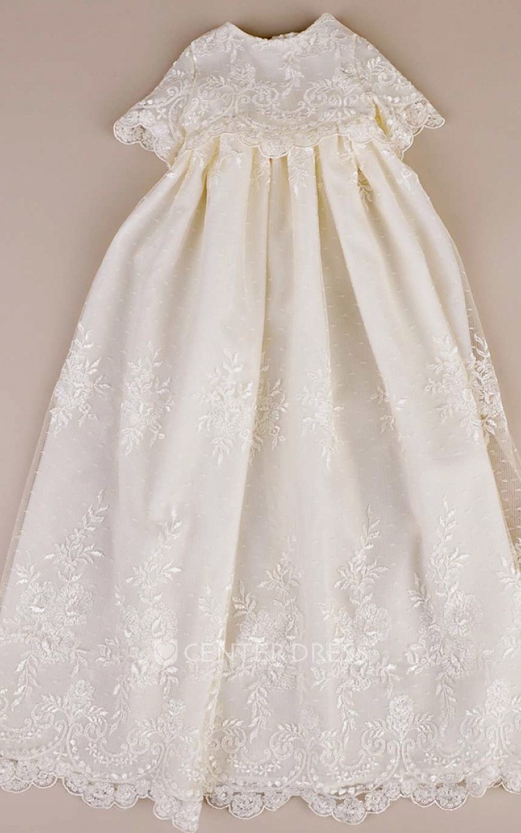 Buttons and on sale bows communion dresses