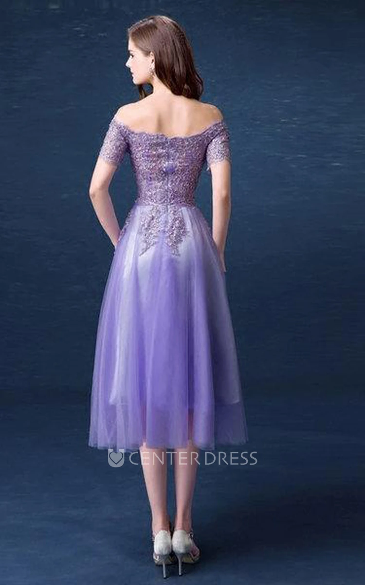 Purple Bridesmaid Long Prom Evening Evening Gown Wedding Dress
